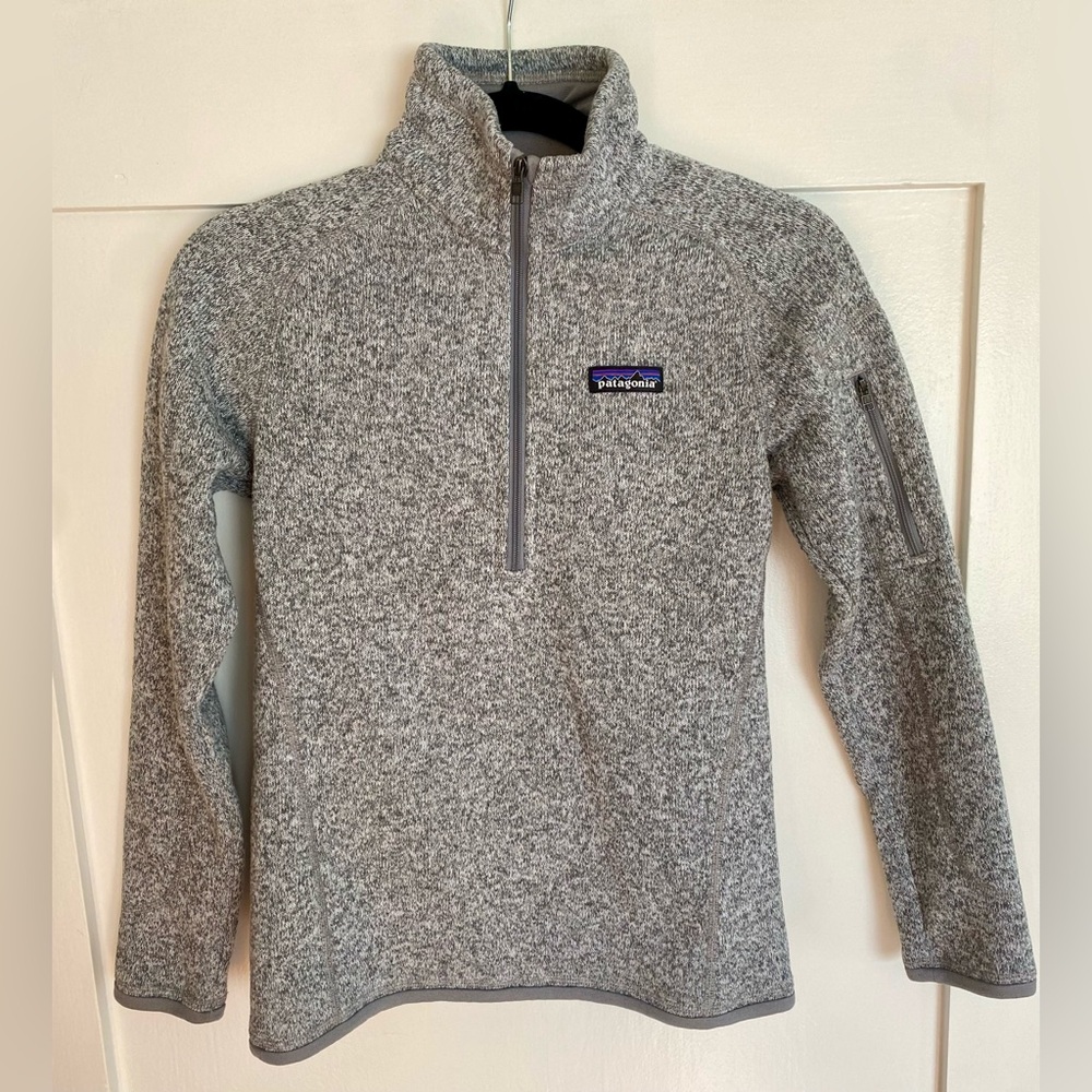 Patagonia Women’s Better Sweater Gray 1/4 Zip